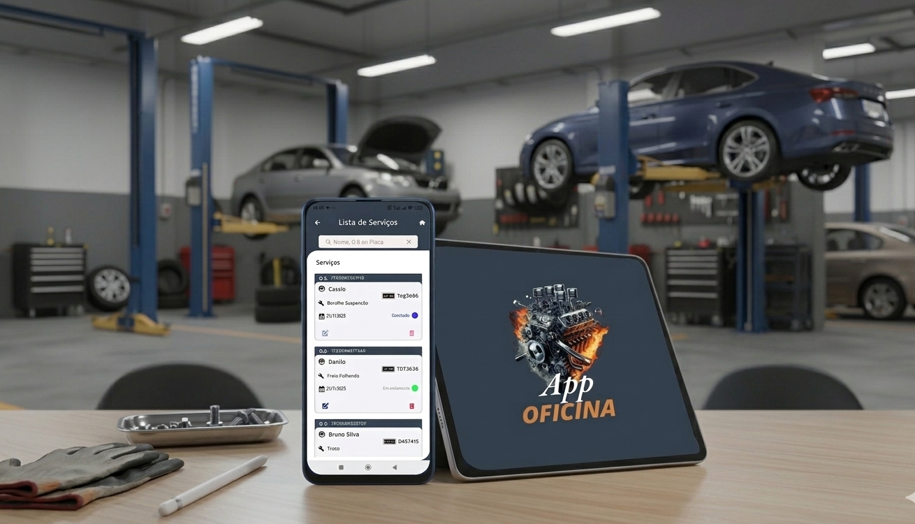 Dashboard App Oficina